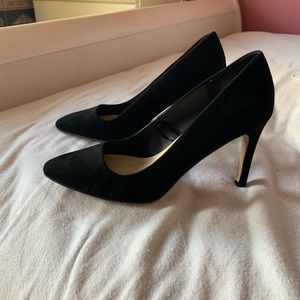 Forever 21 Black Suede Heels